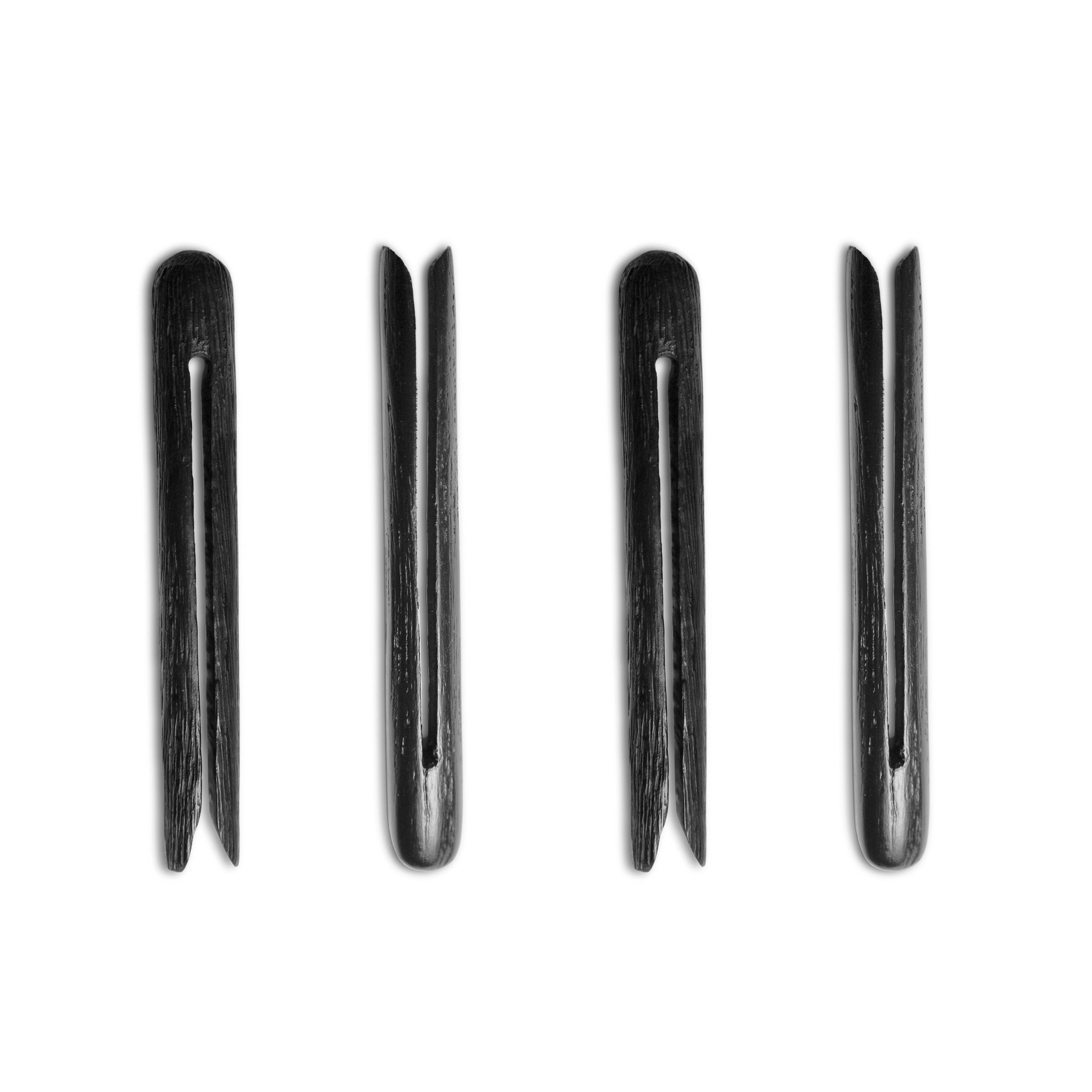 Noir Ebonized Bag Clips Set of 4slider_item_1