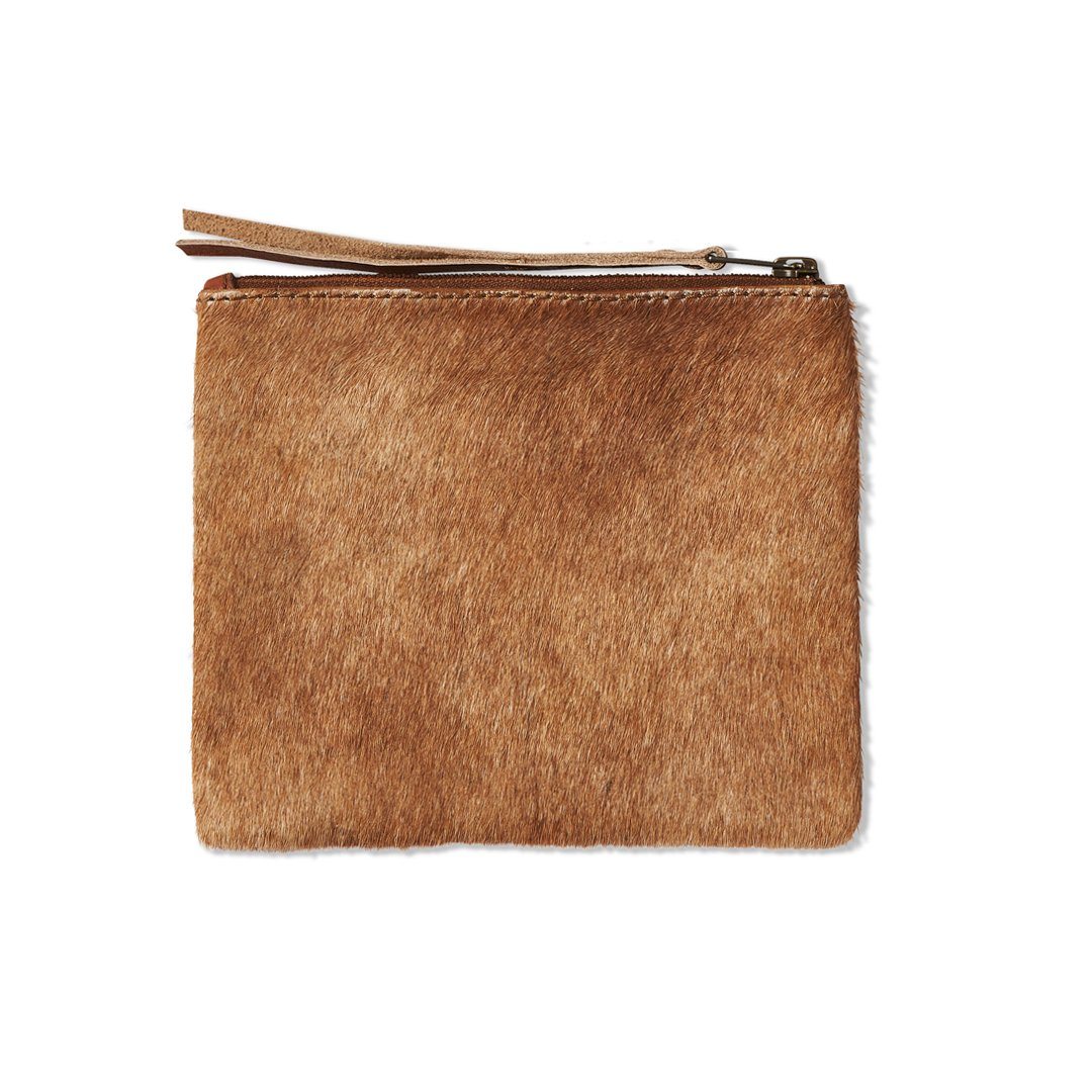 Kyoto Zipped Large Leather Pouch Brownslider_item_3